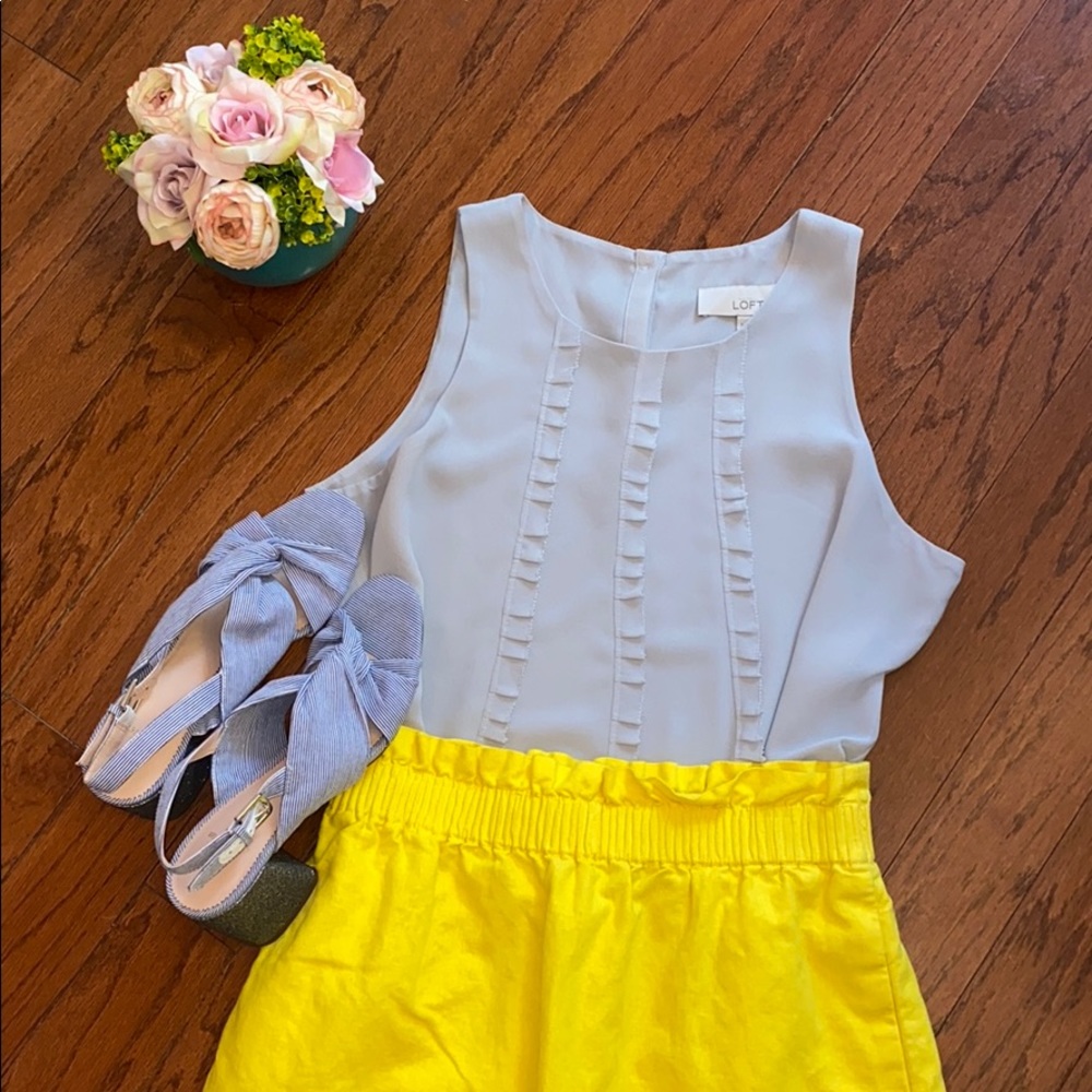 Ann Taylor Loft Sleeveless Tank Top Blouse